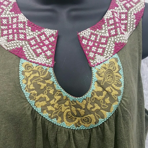 Anthropologie Meadow Rue sleeveless top - Picture 2 of 7